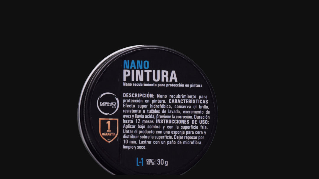 Nano Pintura- Nanorecubrimiento para pintura automotriz con 1 año de protección